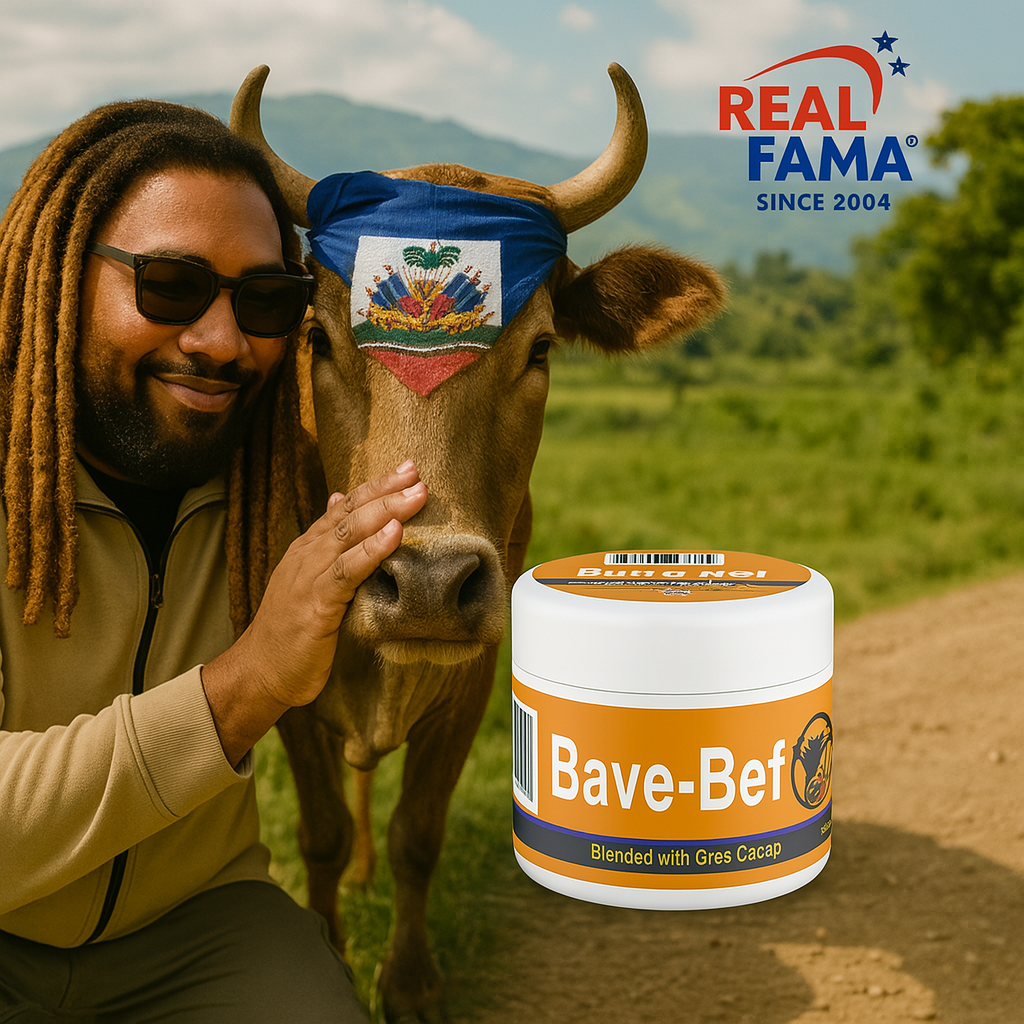 BAVE BEF Gres Cacao Oil –2oz Haitian Confidence Blend | Traditional Wellness Oil by Real Fama