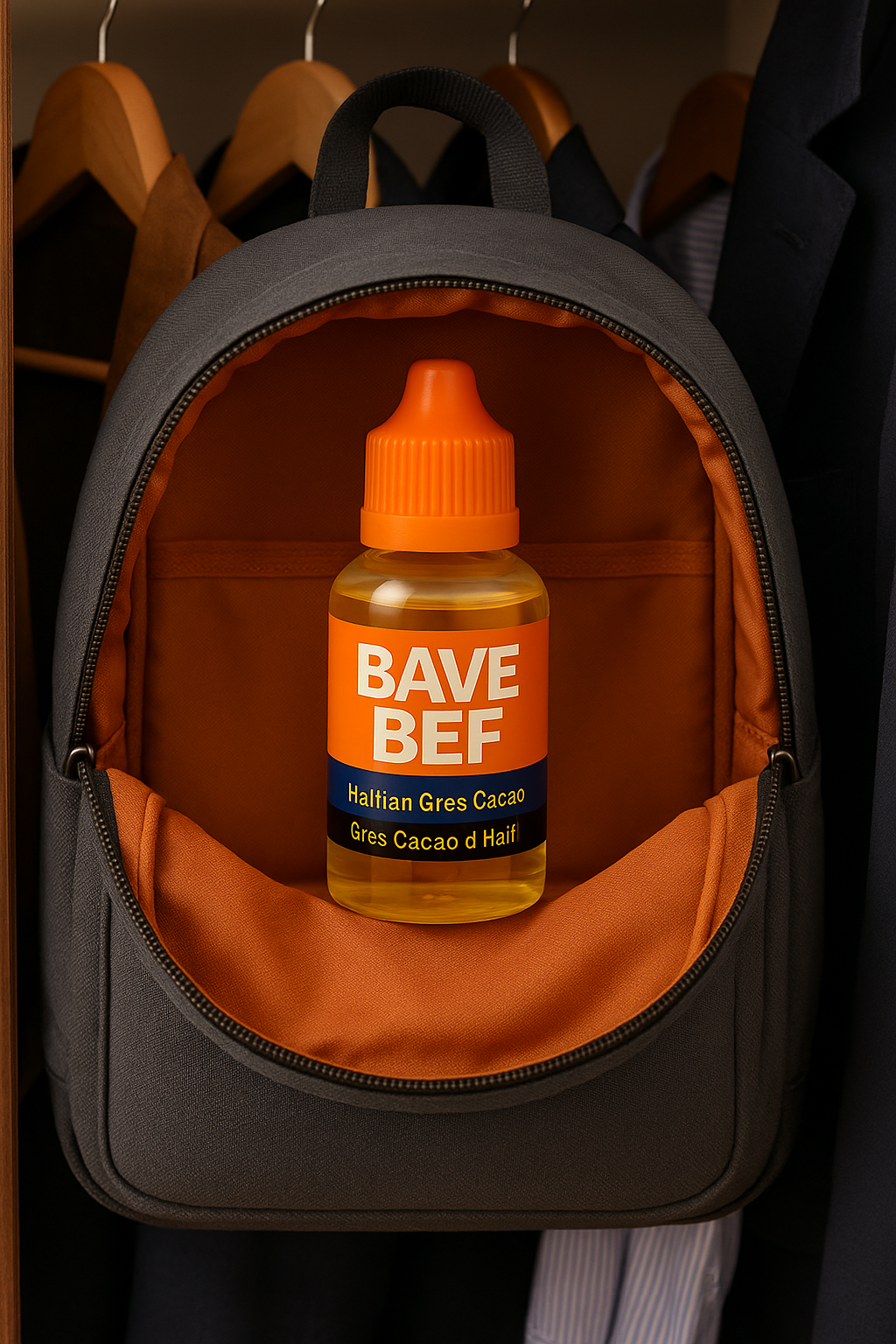 BAVE BEF Gres Cacao Oil – 30ml Haitian Blend for Skin, Firmness & Confidence Enhanced with Cow Jaw Bone Tradition