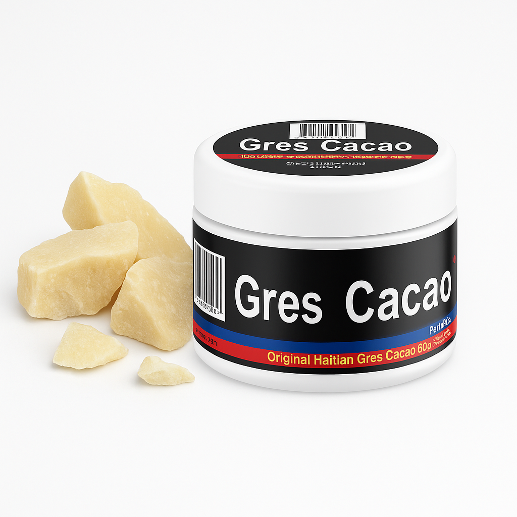 GRES CACAO – 2oz Organic Haitian Body Oil for Skin Hydration, Firmness & Confidence | Real Fama